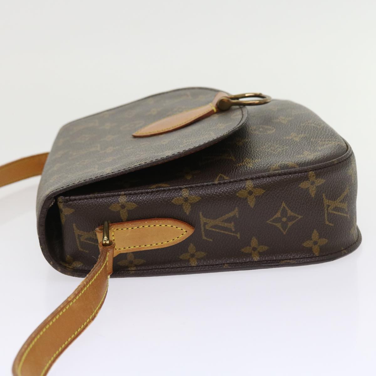 LOUIS VUITTON Monogram Saint Cloud GM Shoulder Bag M51242 LV Auth yk9049