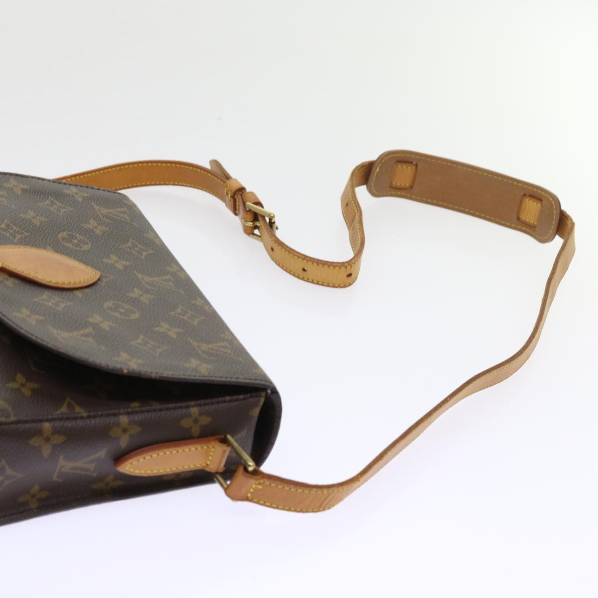 LOUIS VUITTON Monogram Saint Cloud GM Shoulder Bag M51242 LV Auth yk9049