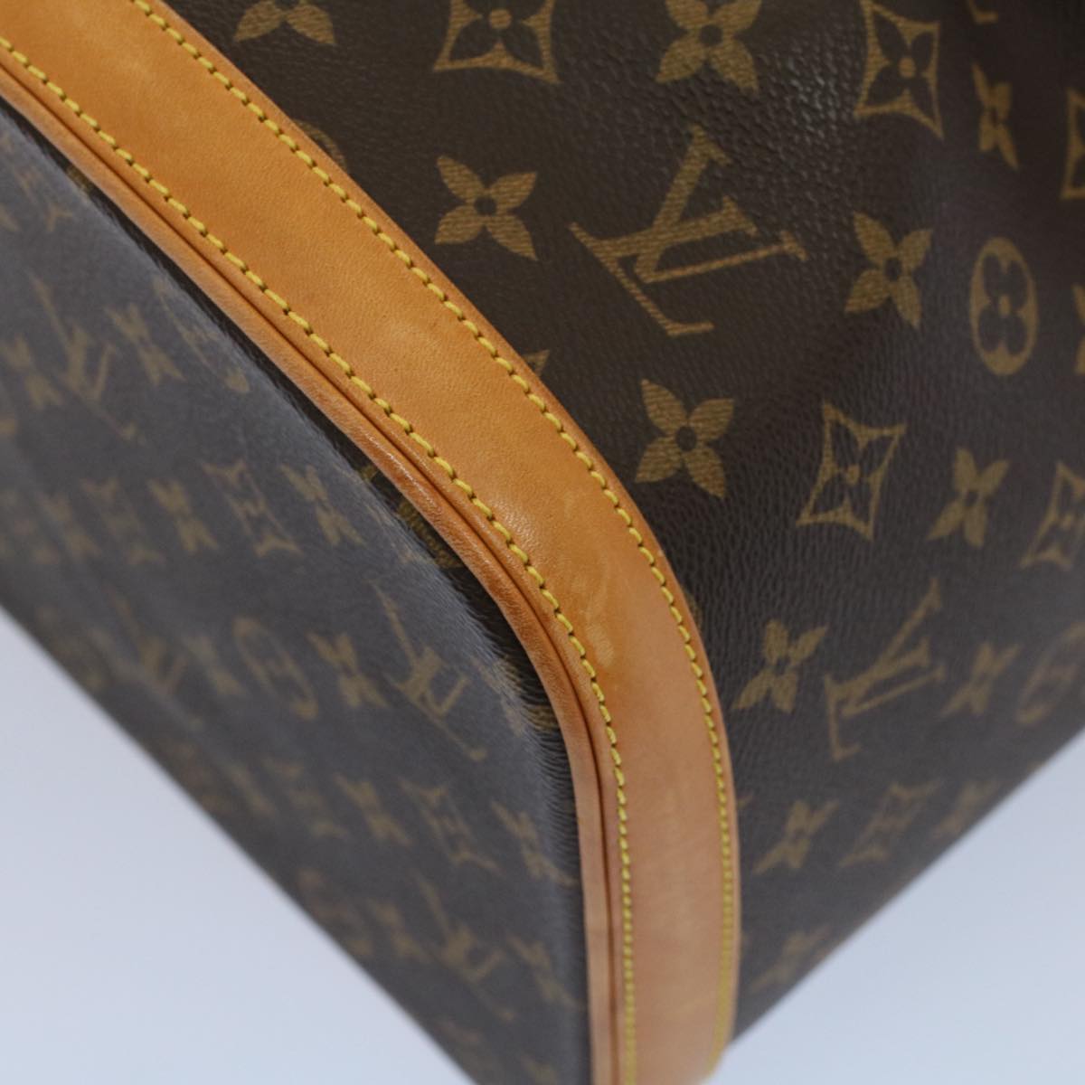 LOUIS VUITTON Monogram Nice Hand Bag 2way M47280 LV Auth yk9060