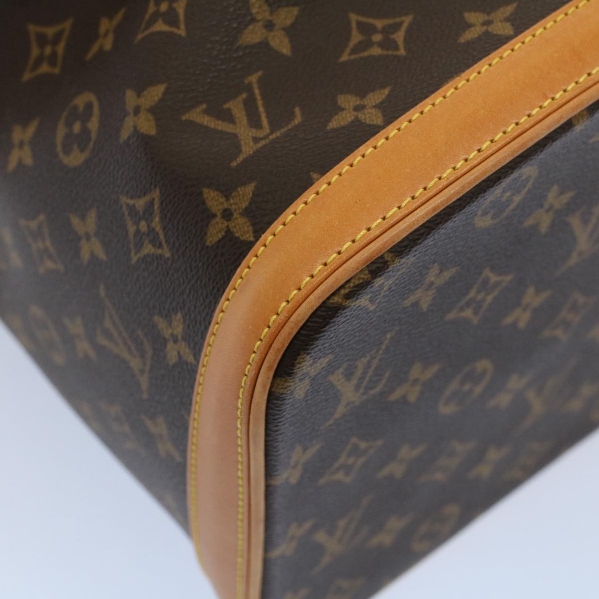 LOUIS VUITTON Monogram Nice Hand Bag 2way M47280 LV Auth yk9060