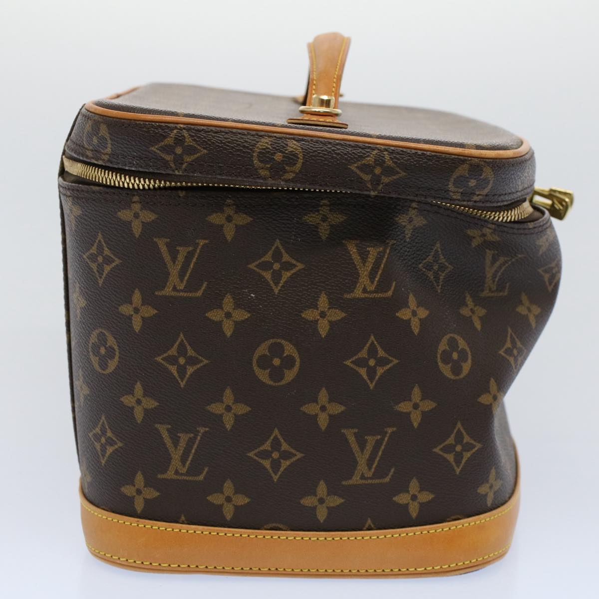 LOUIS VUITTON Monogram Nice Hand Bag 2way M47280 LV Auth yk9060