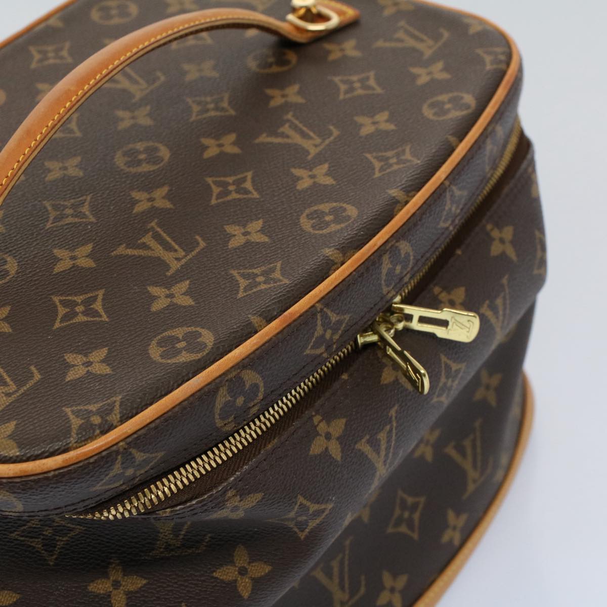 LOUIS VUITTON Monogram Nice Hand Bag 2way M47280 LV Auth yk9060