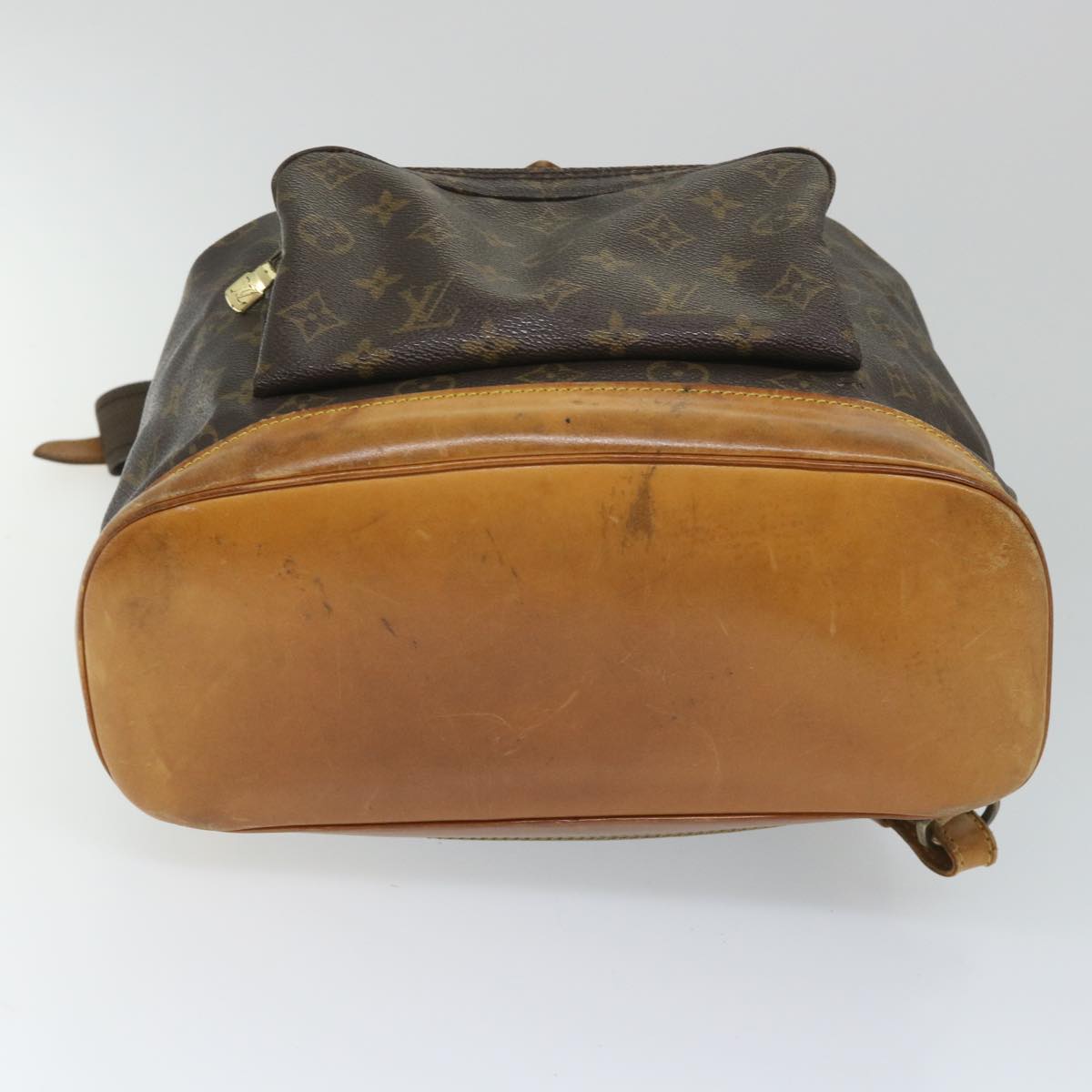 LOUIS VUITTON Monogram Montsouris GM Backpack M51135 LV Auth yk9089