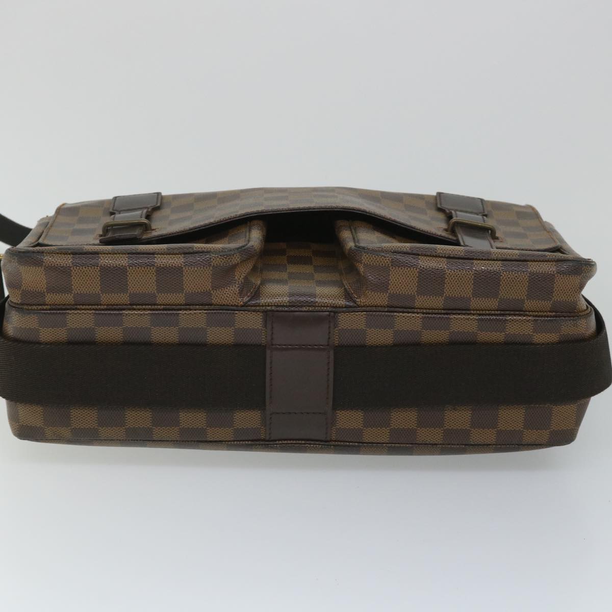 LOUIS VUITTON Damier Ebene Broadway Shoulder Bag N42270 LV Auth yk9099