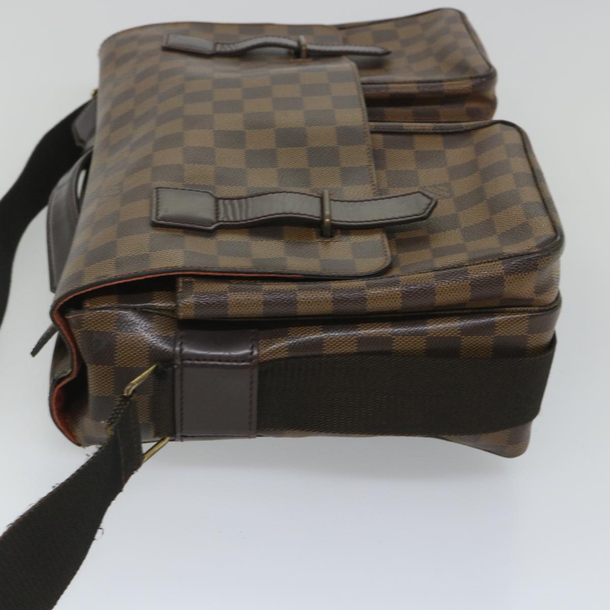 LOUIS VUITTON Damier Ebene Broadway Shoulder Bag N42270 LV Auth yk9099