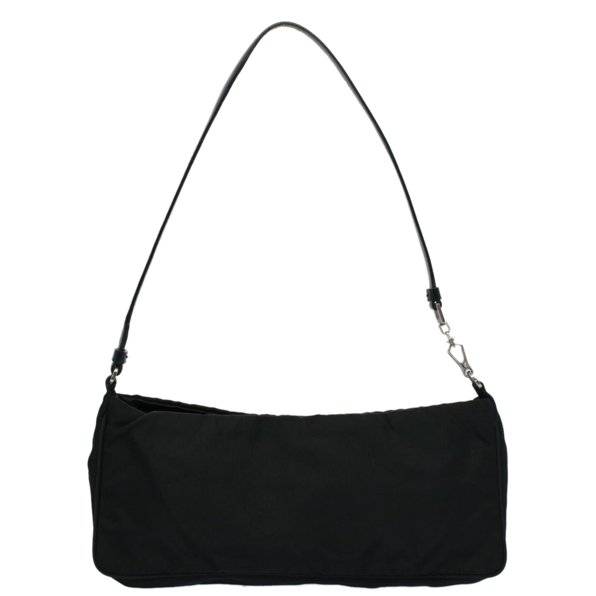 PRADA Shoulder Bag Nylon Black Auth yk9117