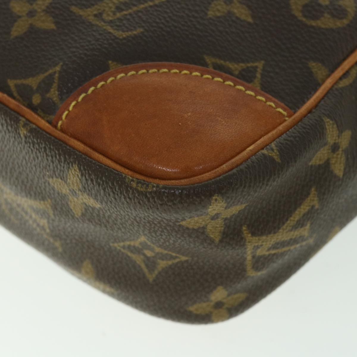 LOUIS VUITTON Monogram Compiegne 28 Clutch Bag M51845 LV Auth yk9120