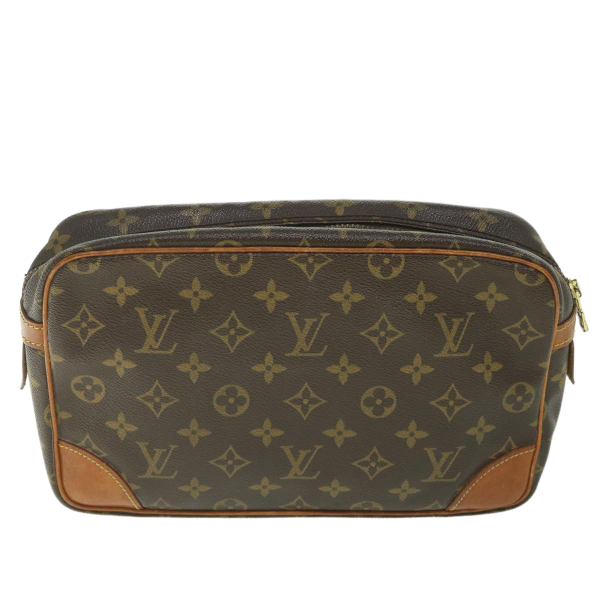 LOUIS VUITTON Monogram Compiegne 28 Clutch Bag M51845 LV Auth yk9120 - 0