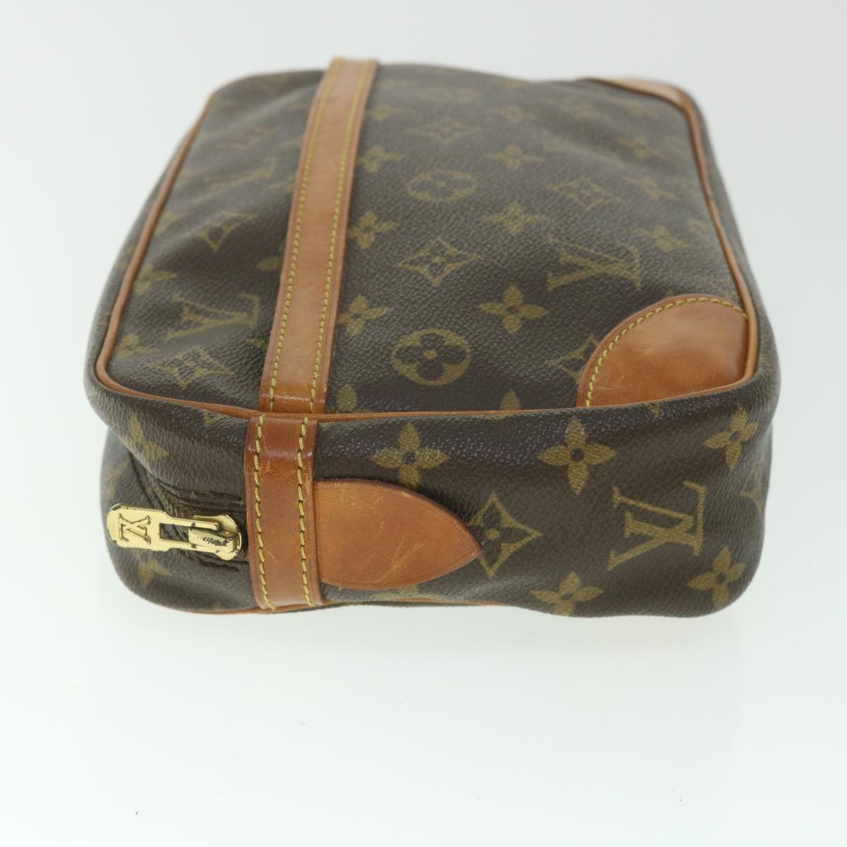 LOUIS VUITTON Monogram Compiegne 28 Clutch Bag M51845 LV Auth yk9120