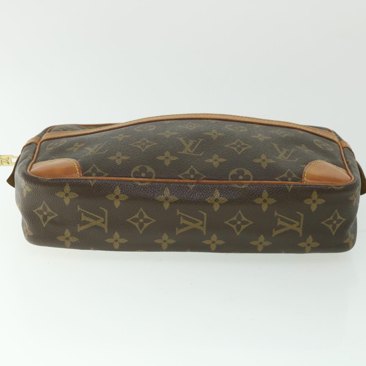 LOUIS VUITTON Monogram Compiegne 28 Clutch Bag M51845 LV Auth yk9120