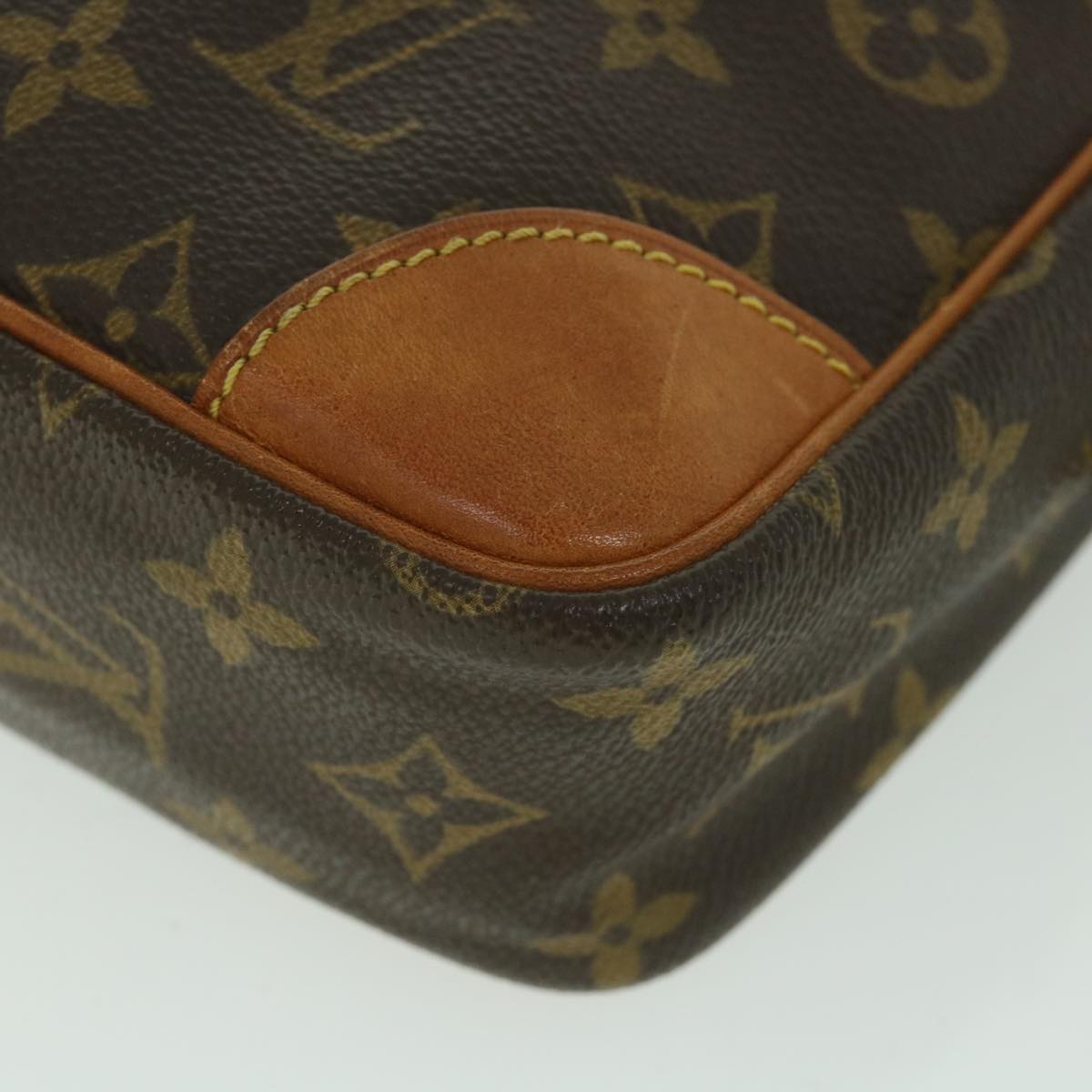 LOUIS VUITTON Monogram Compiegne 28 Clutch Bag M51845 LV Auth yk9120