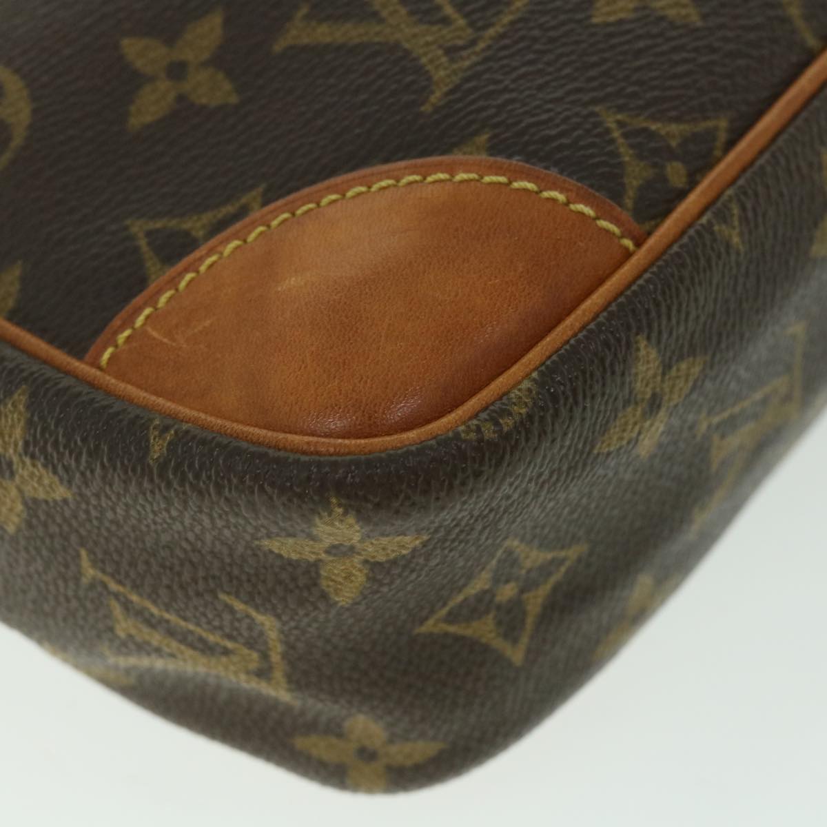 LOUIS VUITTON Monogram Compiegne 28 Clutch Bag M51845 LV Auth yk9120