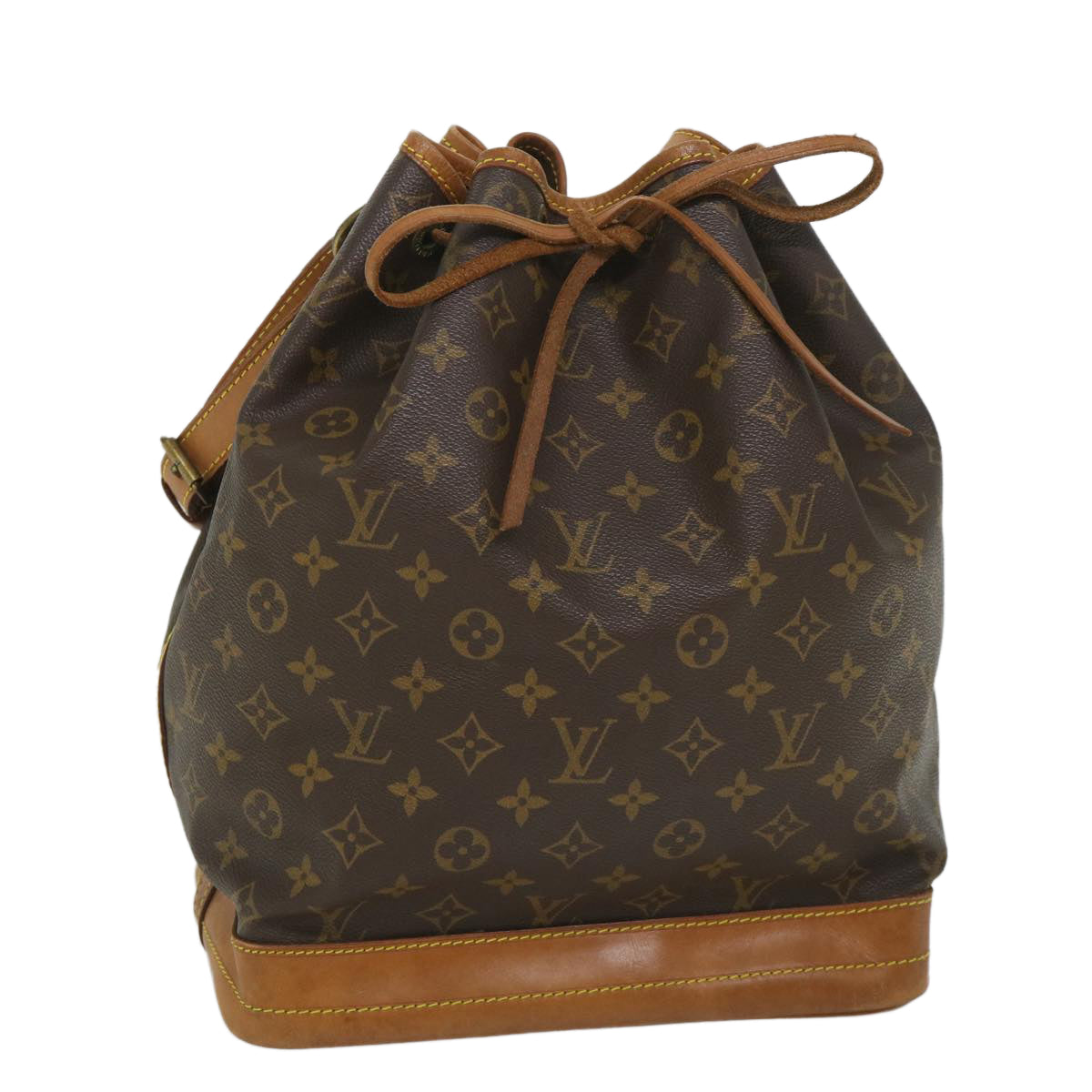 LOUIS VUITTON Monogram Noe Shoulder Bag M42224 LV Auth yk9174