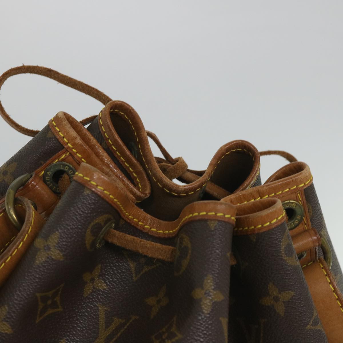 LOUIS VUITTON Monogram Noe Shoulder Bag M42224 LV Auth yk9174