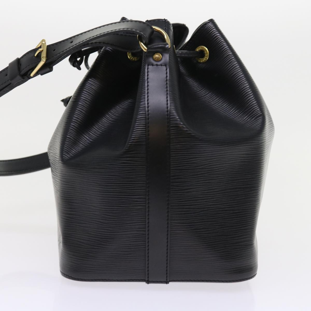 LOUIS VUITTON Epi Petit Noe Shoulder Bag Black M44102 LV Auth yk9182