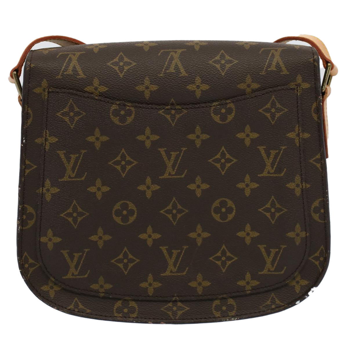 LOUIS VUITTON Monogram Saint Cloud GM Shoulder Bag M51242 LV Auth yk9183