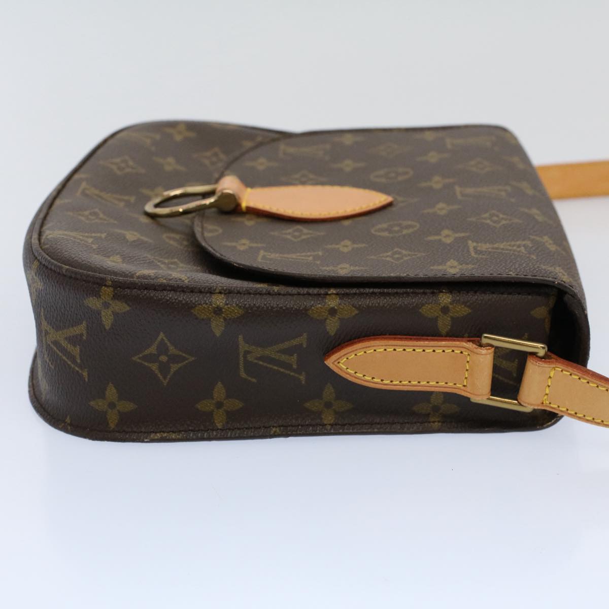 LOUIS VUITTON Monogram Saint Cloud GM Shoulder Bag M51242 LV Auth yk9183