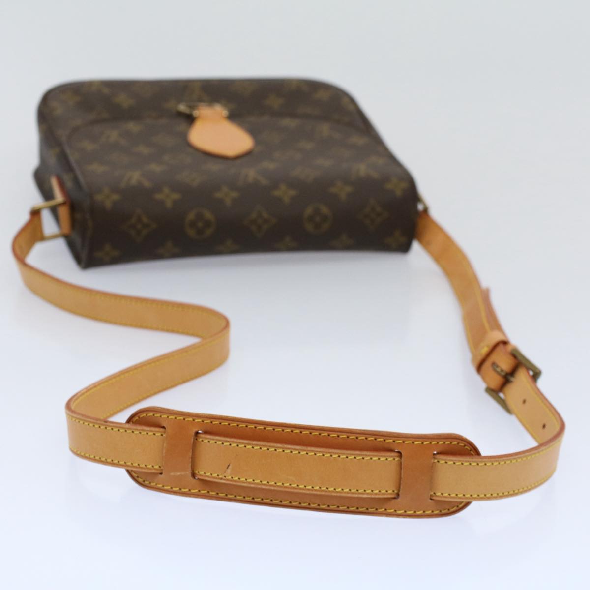 LOUIS VUITTON Monogram Saint Cloud GM Shoulder Bag M51242 LV Auth yk9183