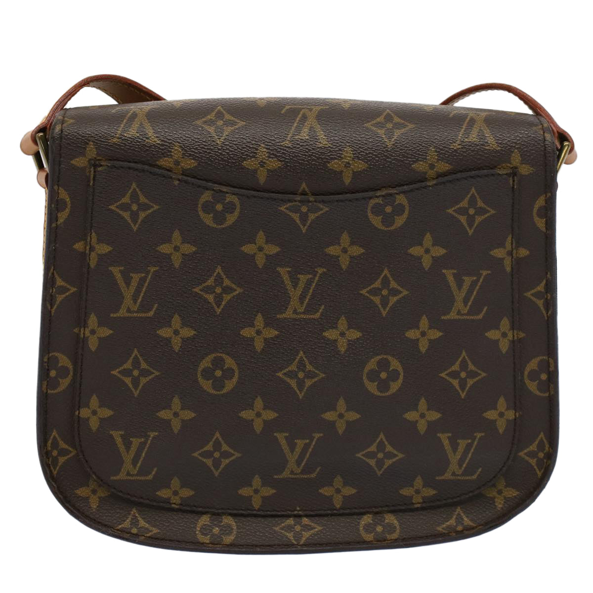 LOUIS VUITTON Monogram Saint Cloud GM Shoulder Bag M51242 LV Auth yk9206