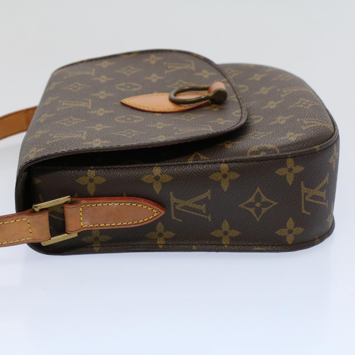 LOUIS VUITTON Monogram Saint Cloud GM Shoulder Bag M51242 LV Auth yk9206