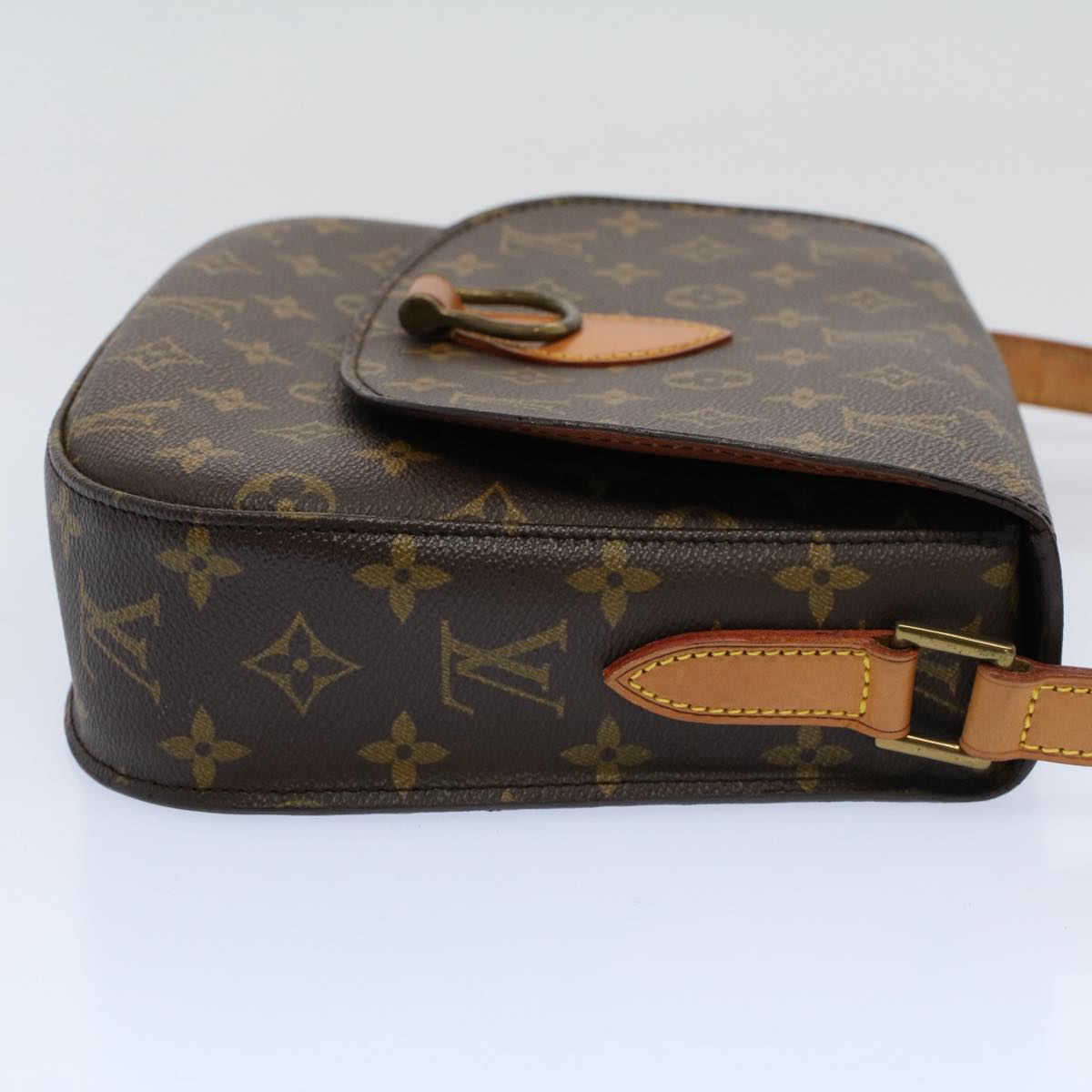 LOUIS VUITTON Monogram Saint Cloud GM Shoulder Bag M51242 LV Auth yk9206