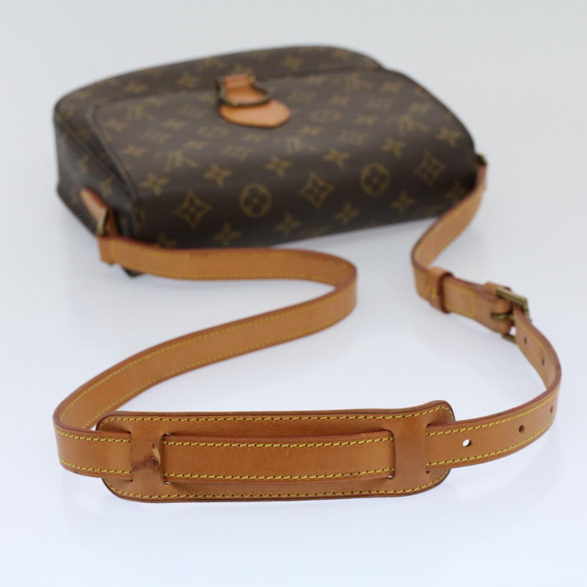 LOUIS VUITTON Monogram Saint Cloud GM Shoulder Bag M51242 LV Auth yk9206