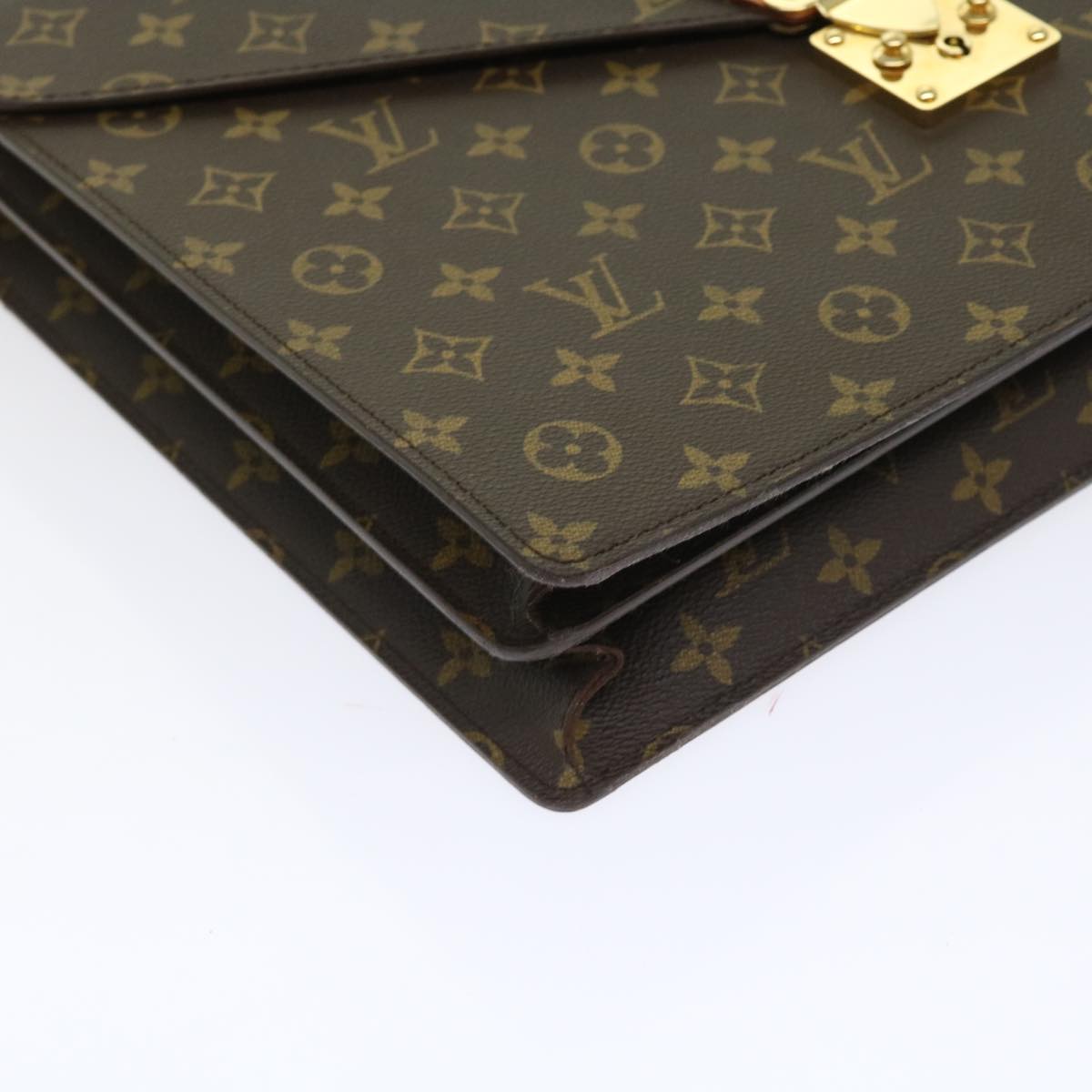 LOUIS VUITTON Monogram Serviette Conseiller Briefcase M53331 LV Auth yk9220