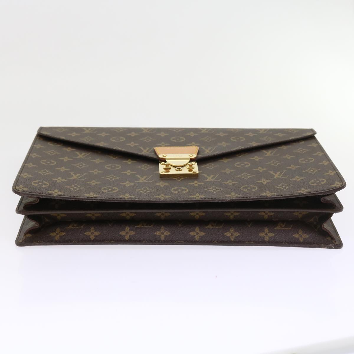 LOUIS VUITTON Monogram Serviette Conseiller Briefcase M53331 LV Auth yk9220