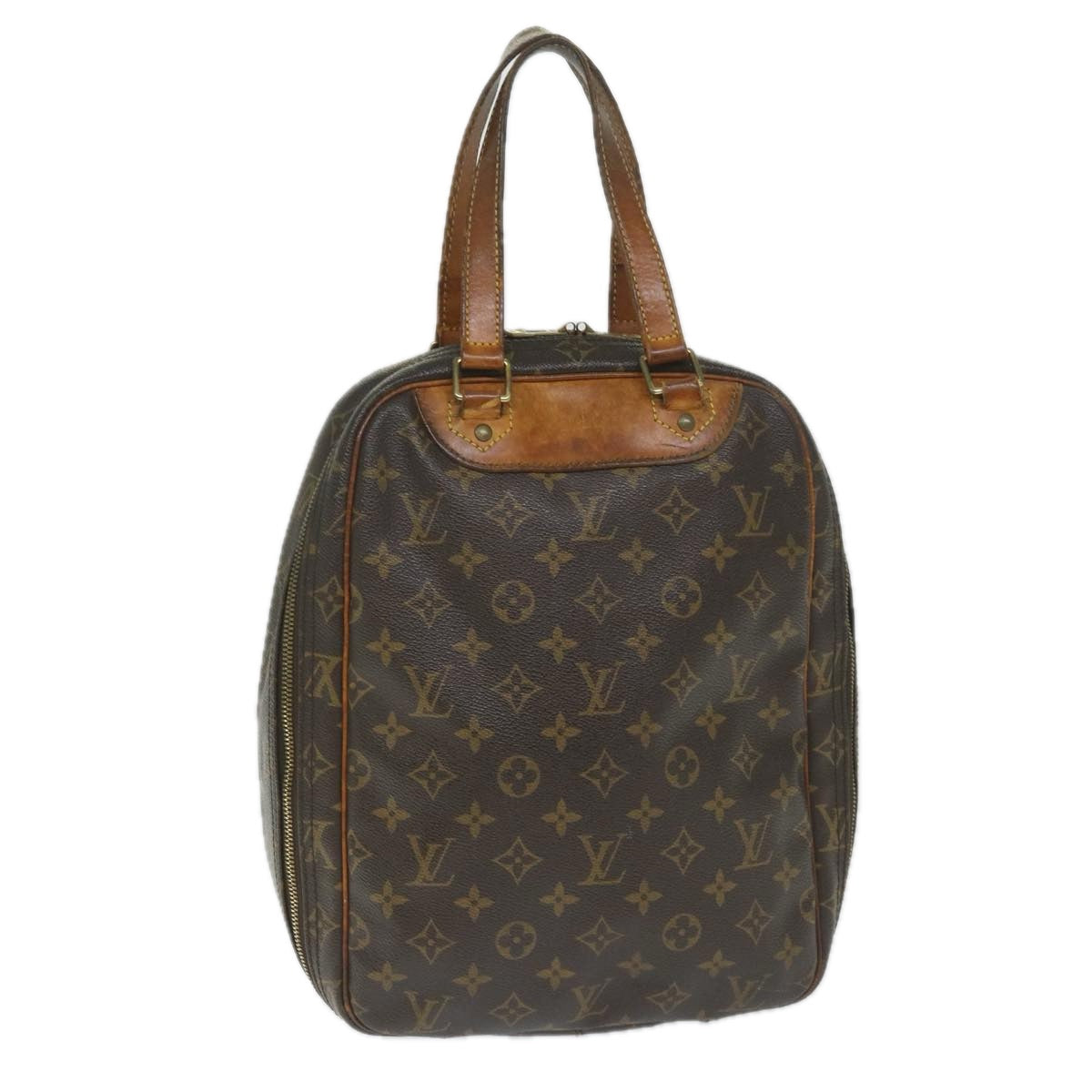 LOUIS VUITTON Monogram Excursion Hand Bag M41450 LV Auth yk9227