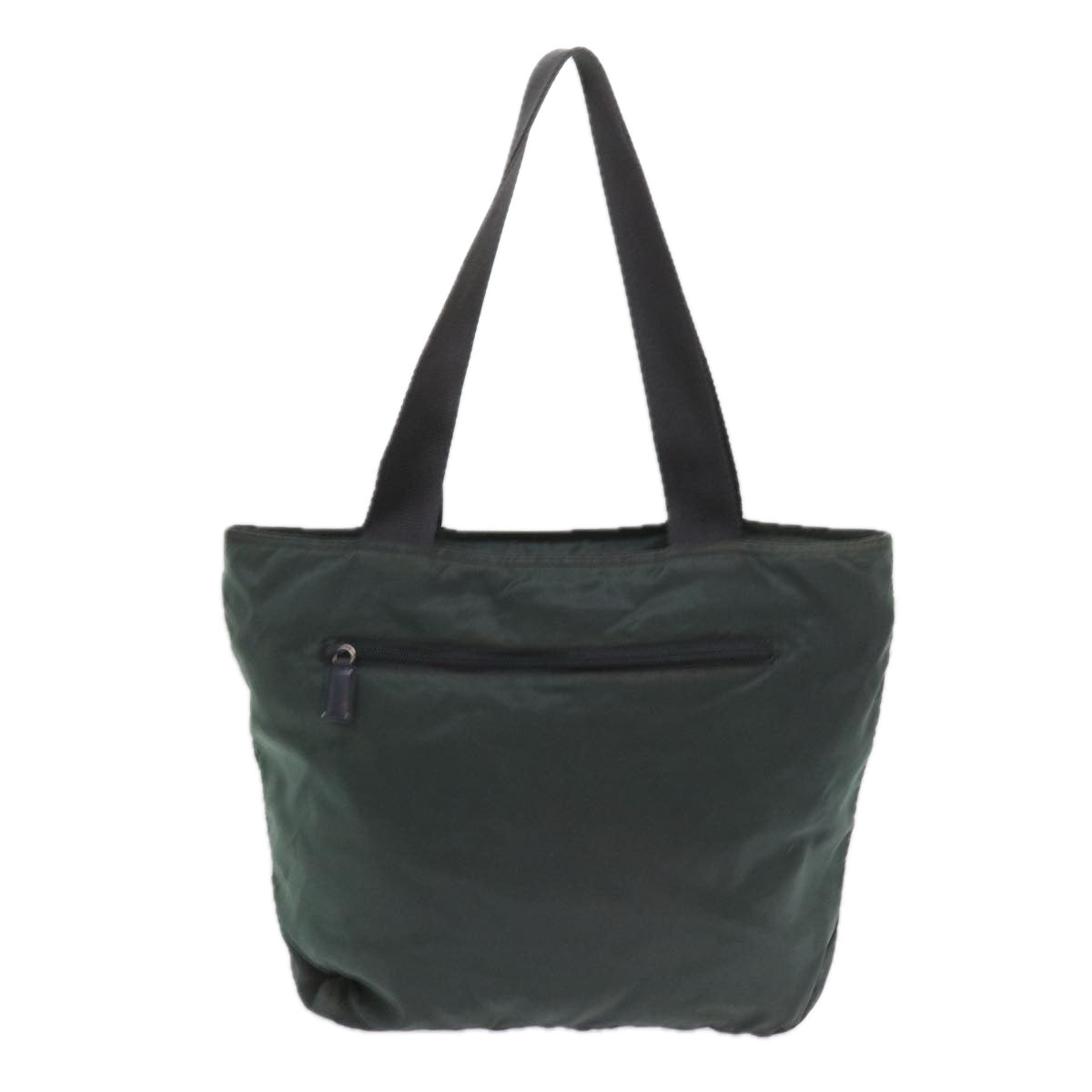 PRADA Tote Bag Nylon Green Auth yk9254 - 0