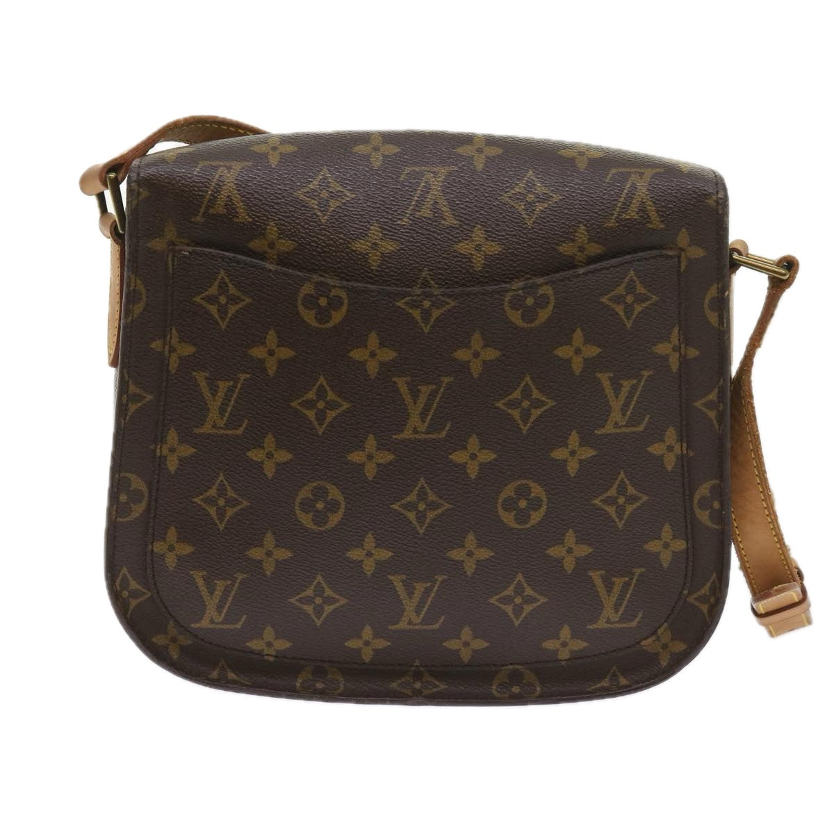 LOUIS VUITTON Monogram Saint Cloud GM Shoulder Bag M51242 LV Auth yk9262