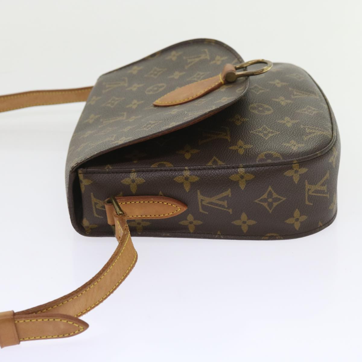 LOUIS VUITTON Monogram Saint Cloud GM Shoulder Bag M51242 LV Auth yk9262