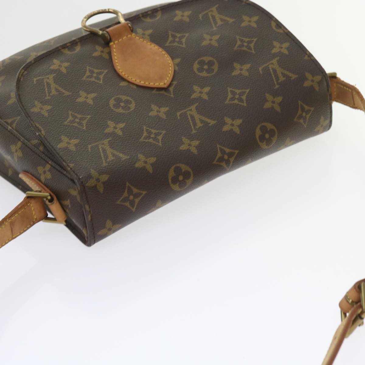 LOUIS VUITTON Monogram Saint Cloud GM Shoulder Bag M51242 LV Auth yk9262