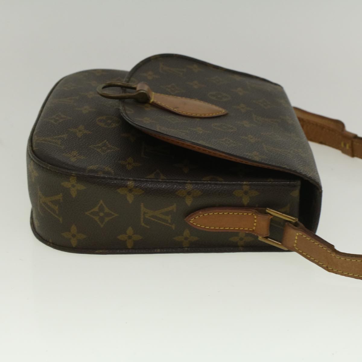 LOUIS VUITTON Monogram Saint Cloud GM Shoulder Bag M51242 LV Auth yk9273