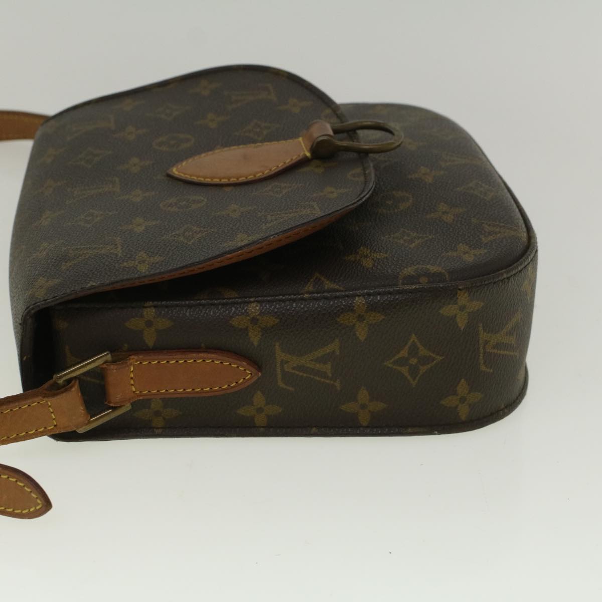 LOUIS VUITTON Monogram Saint Cloud GM Shoulder Bag M51242 LV Auth yk9273