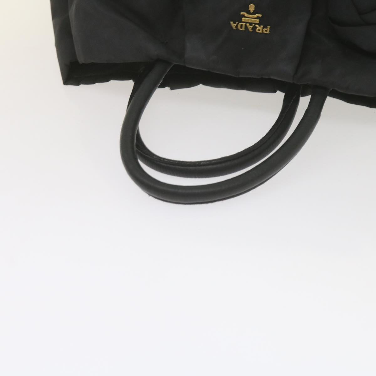 PRADA Shoulder Bag Nylon 2Set Black Auth yk9286