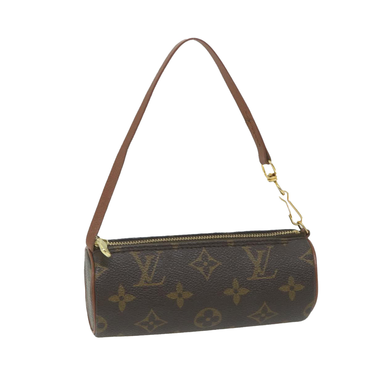 LOUIS VUITTON Monogram Papillon Pouch LV Auth yk9291