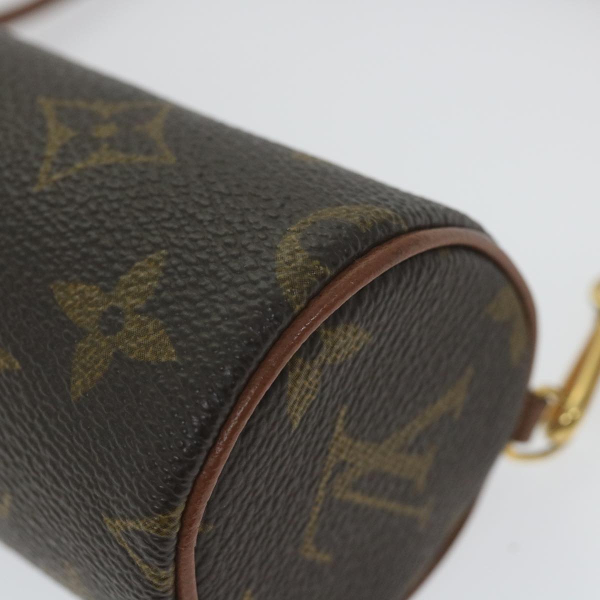 LOUIS VUITTON Monogram Papillon Pouch LV Auth yk9291