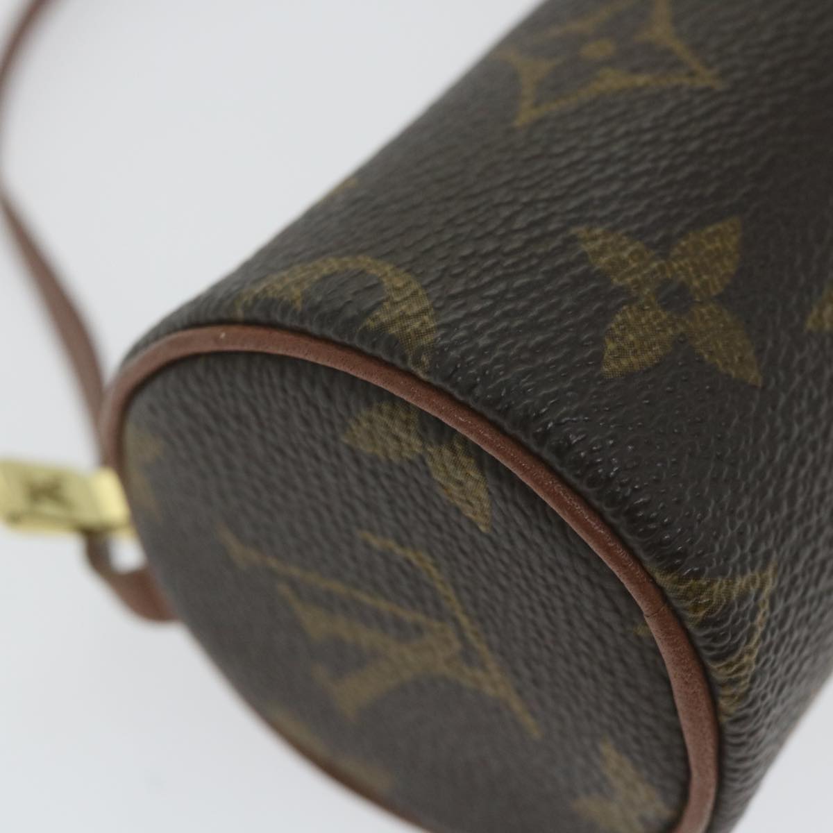 LOUIS VUITTON Monogram Papillon Pouch LV Auth yk9291