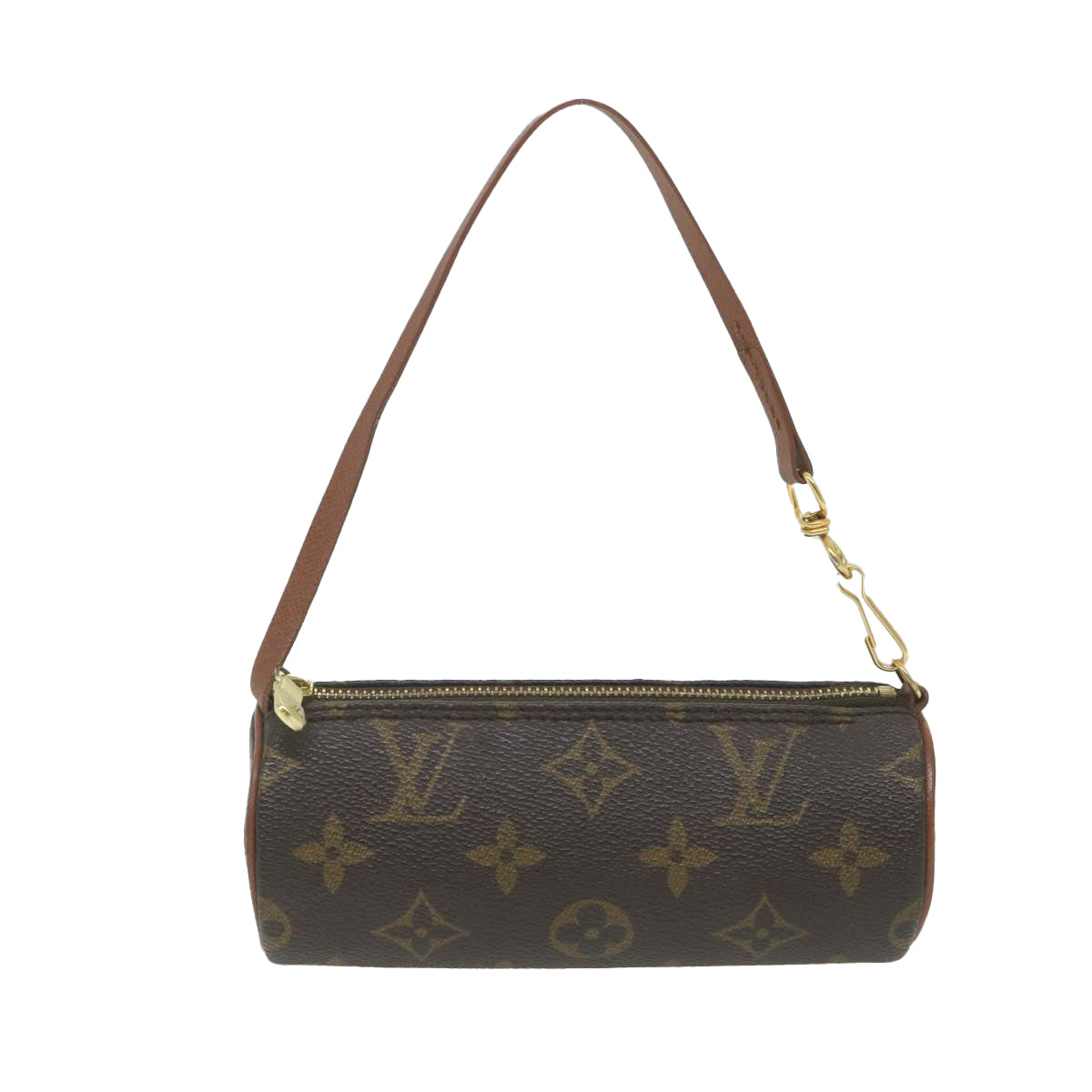 LOUIS VUITTON Monogram Papillon Pouch LV Auth yk9291