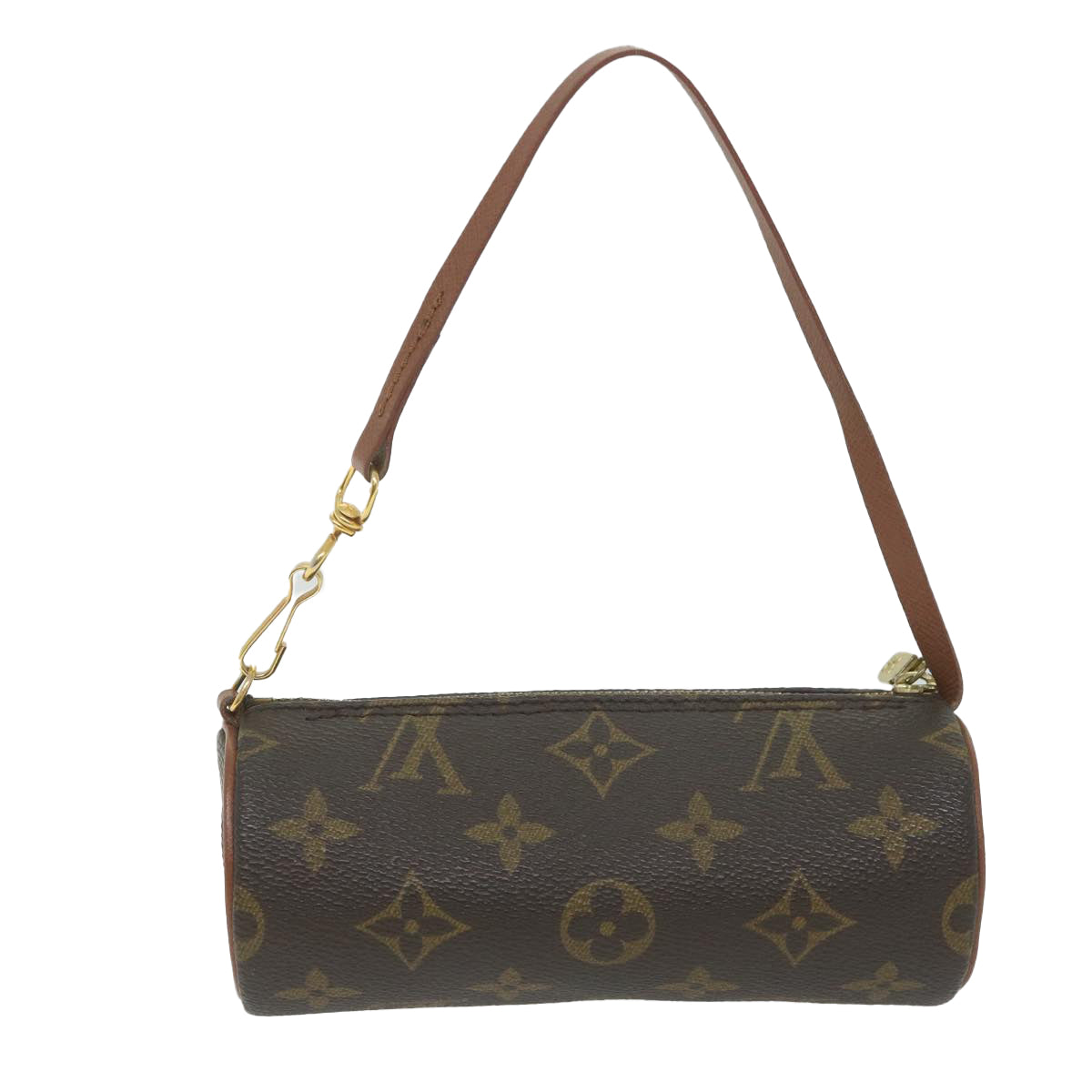 LOUIS VUITTON Monogram Papillon Pouch LV Auth yk9291