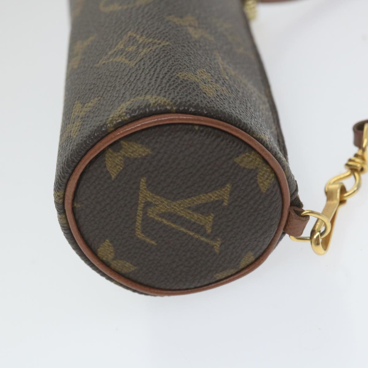 LOUIS VUITTON Monogram Papillon Pouch LV Auth yk9291