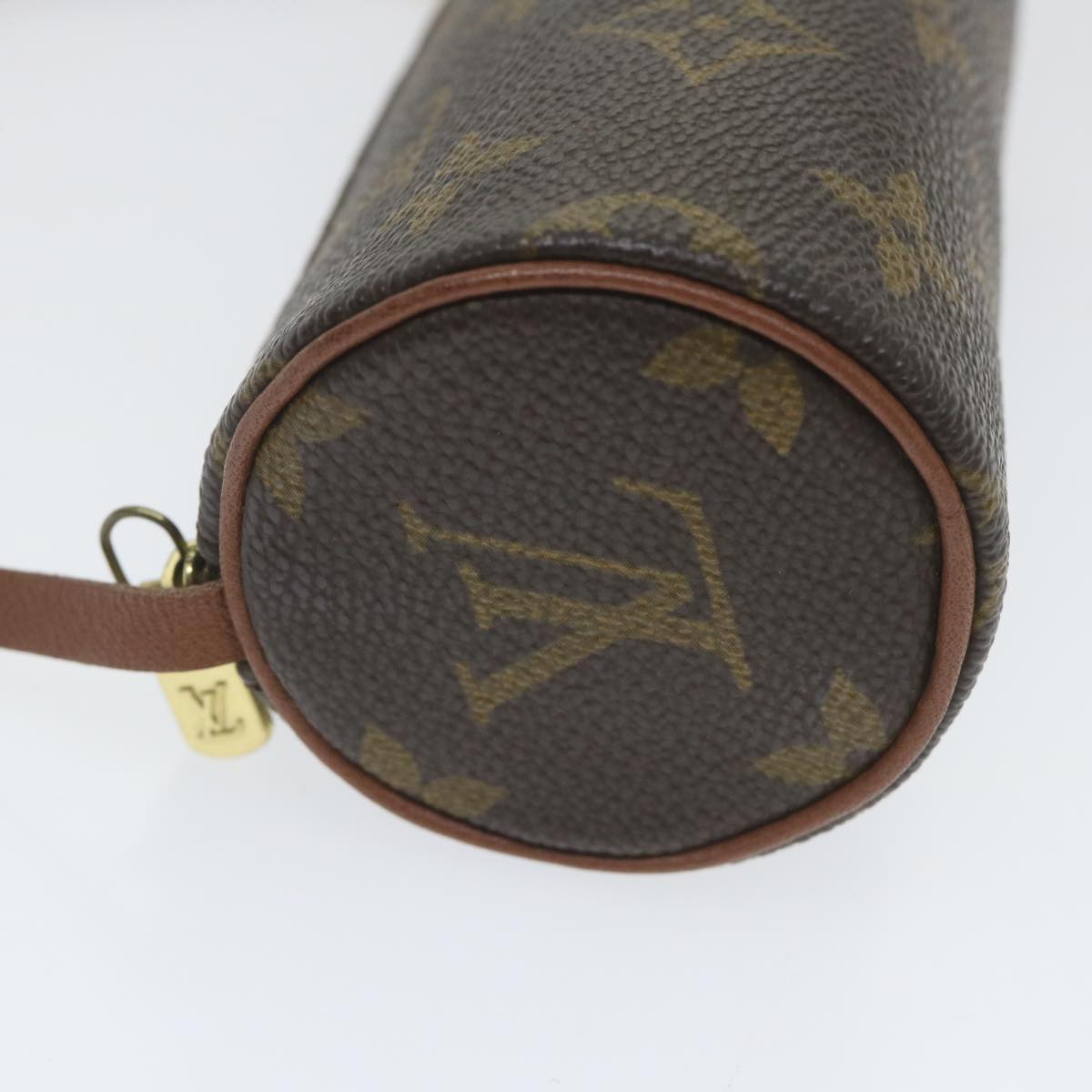 LOUIS VUITTON Monogram Papillon Pouch LV Auth yk9291