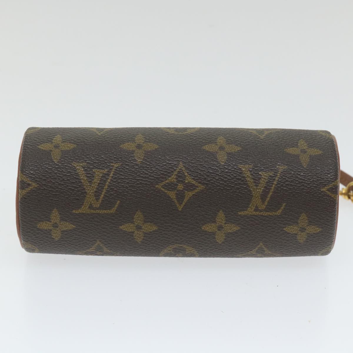 LOUIS VUITTON Monogram Papillon Pouch LV Auth yk9291