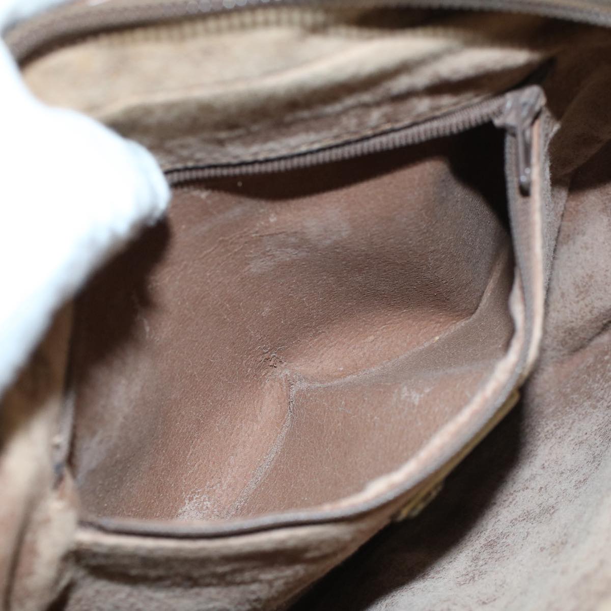 Burberrys Nova Check Shoulder Bag PVC Leather Beige Auth yk9318