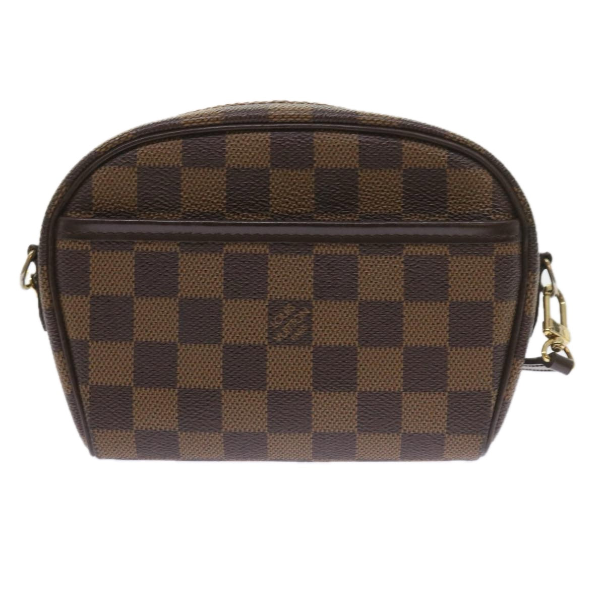 LOUIS VUITTON Damier Ebene Pochette Ipanema Shoulder Bag N51296 LV Auth yk9338