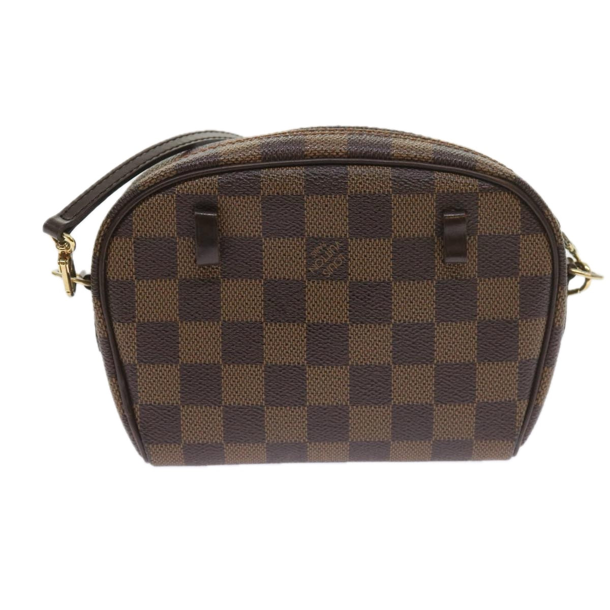 LOUIS VUITTON Damier Ebene Pochette Ipanema Shoulder Bag N51296 LV Auth yk9338