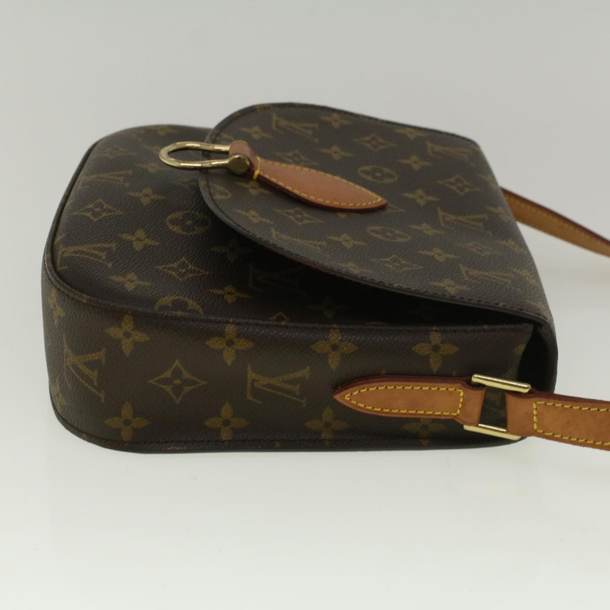 LOUIS VUITTON Monogram Saint Cloud GM Shoulder Bag M51242 LV Auth yk9351