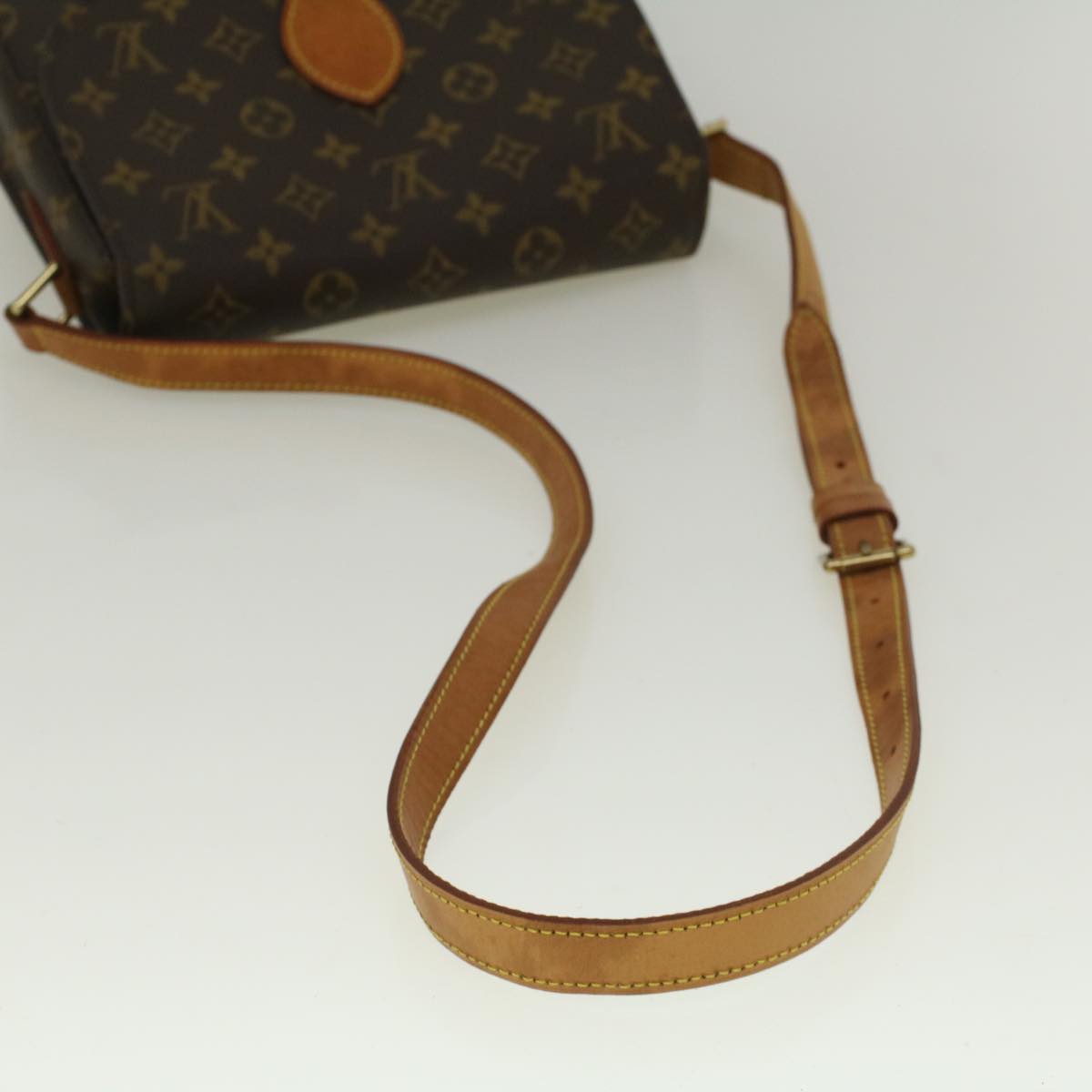 LOUIS VUITTON Monogram Saint Cloud GM Shoulder Bag M51242 LV Auth yk9351