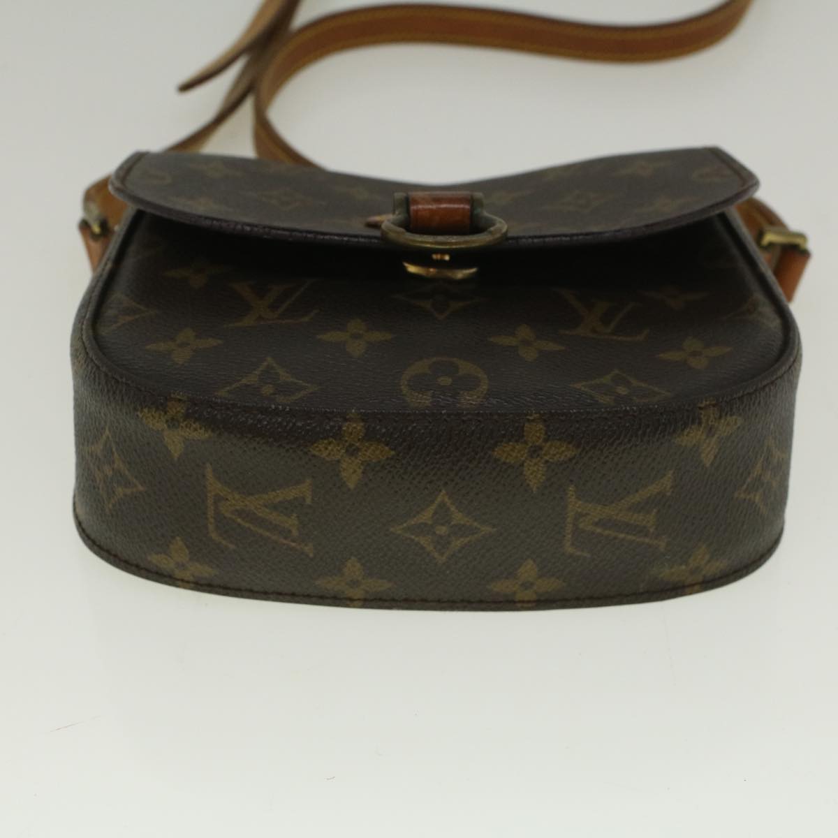 LOUIS VUITTON Monogram Saint Cloud MM Shoulder Bag M51243 LV Auth yk9353